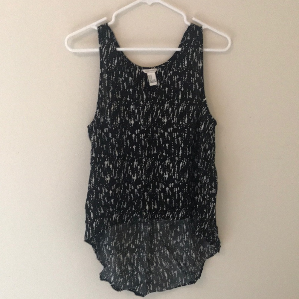 High- Low tank top